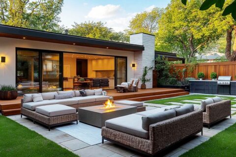 Dream backyard construction